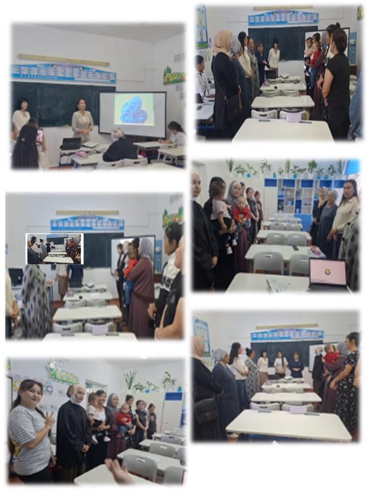 2 "Ә" сынып ата-аналар жиналысында ойын-жаттығулар жүргізілді.