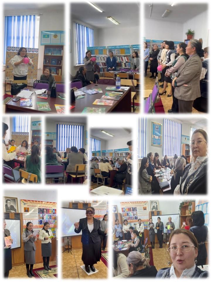 "Оқуға құштар"  жобасы аясында ойын-жаттығулар жүргізілді.