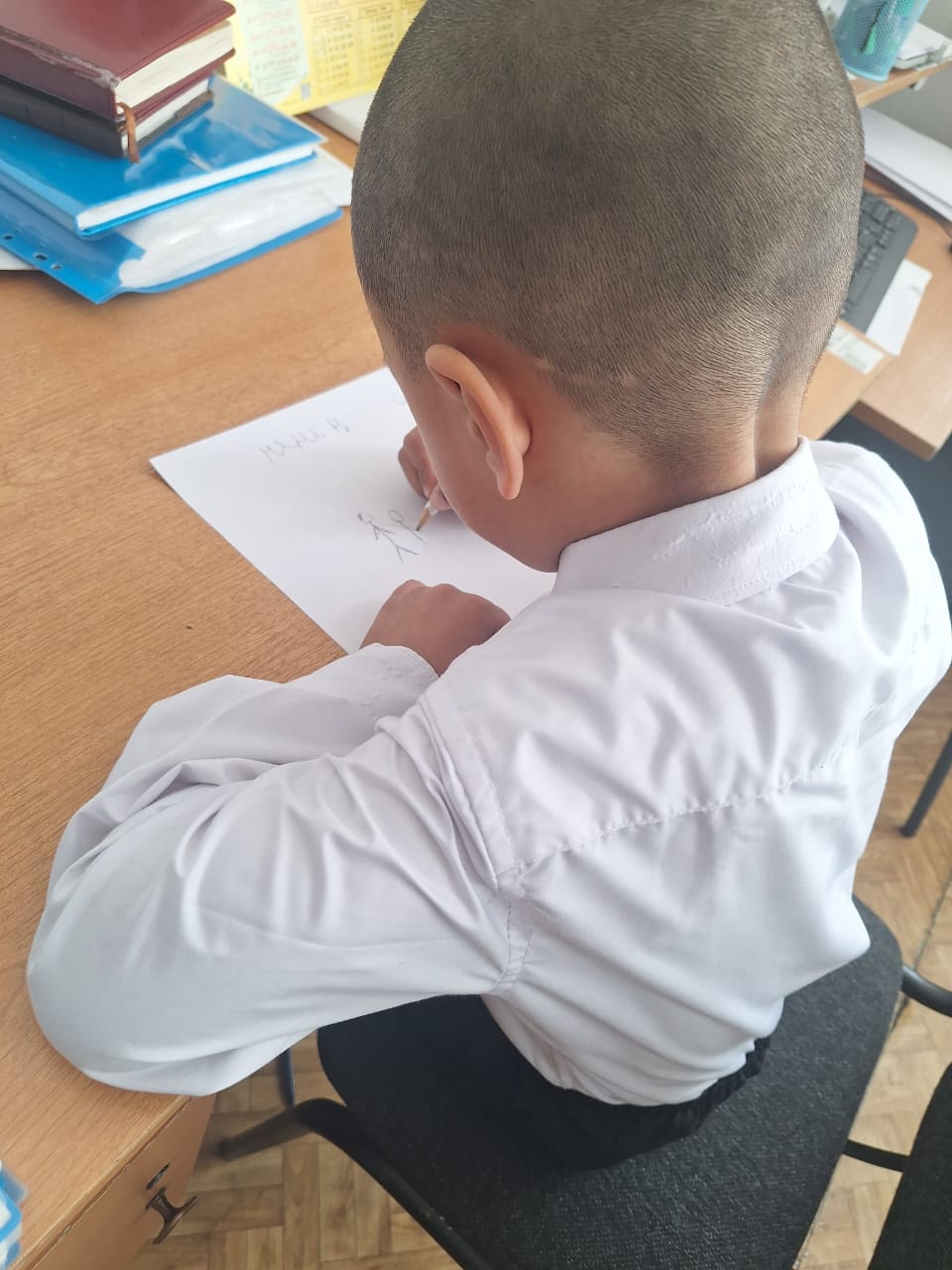 Оқушымен жеке жұмыс жүргізілді