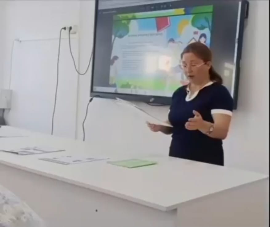 2 "А" сынып ата-аналар арасында оқыту семинарын өткізді.